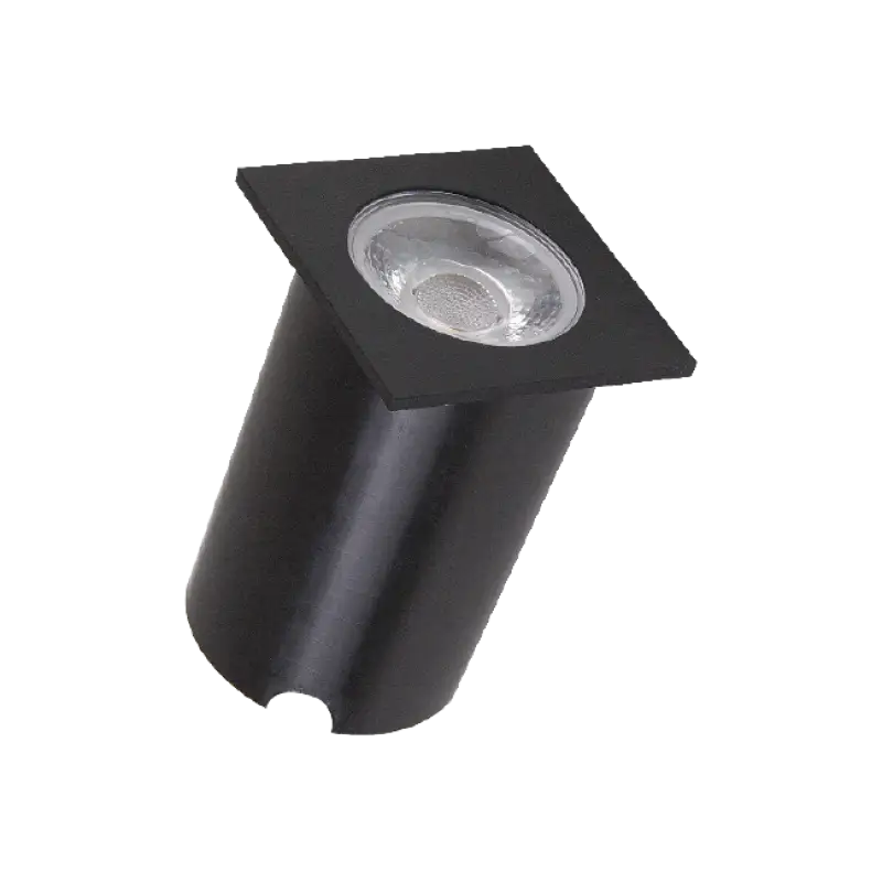 Embutido de Solo Quadrado 4,5W 2700K 6cm 10073A Romalux