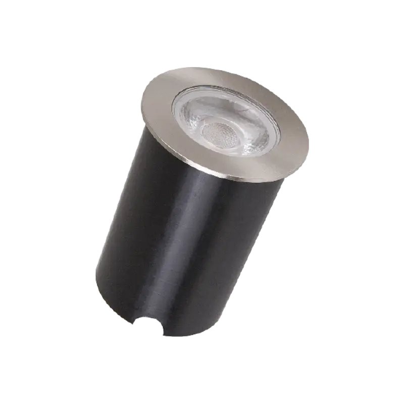 Embutido Solo Redondo Prata 4,5W 2700K 6cm 10076A Romalux