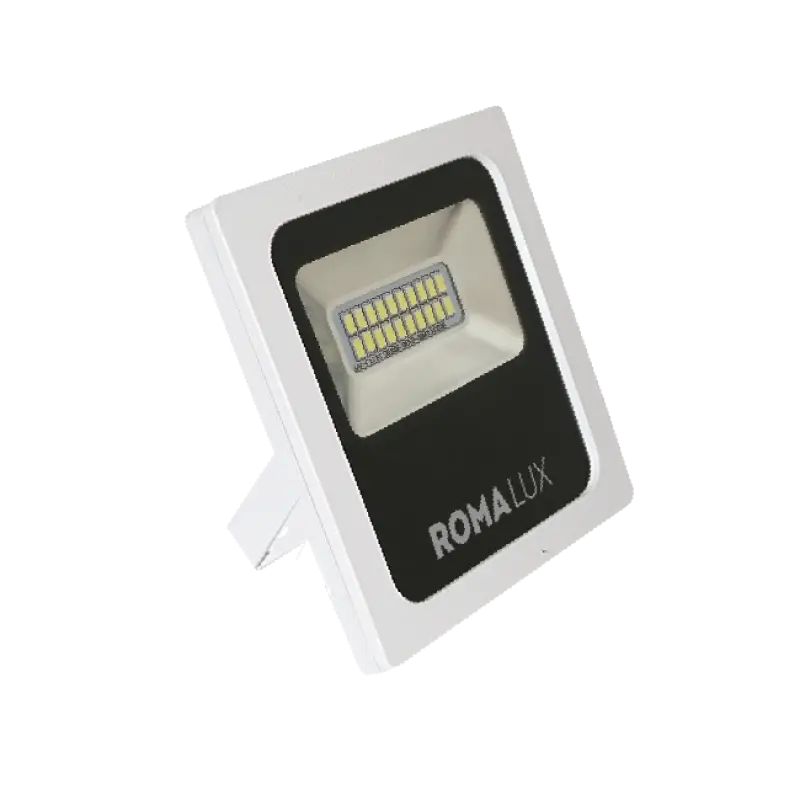 Refletor Led 10W 6000K IP66 100º Branco Bivolt 20016 Romalux