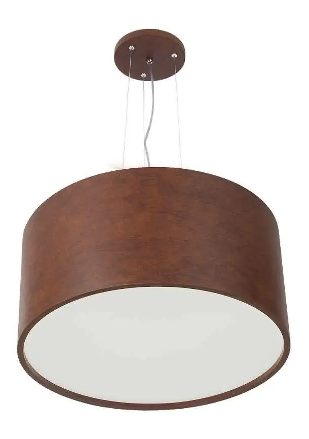 Pendente Rustico 53cm Vidro Fosco Navi 2634 1