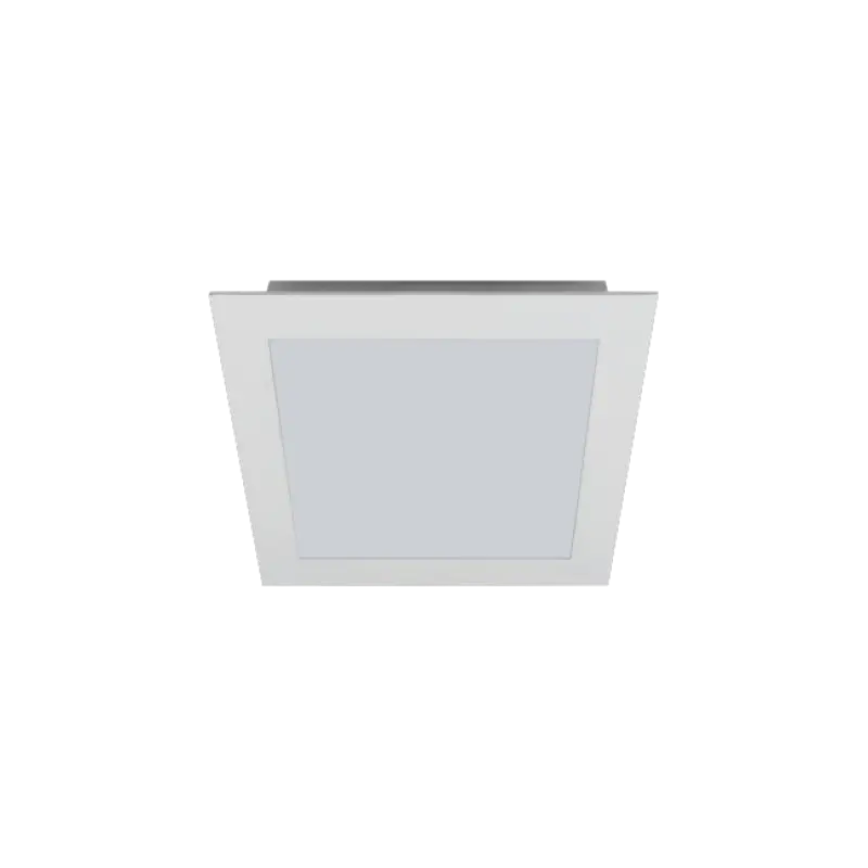 Plafon de Embutir Led 16W 3000K 20cm Bivolt 80107 Romalux