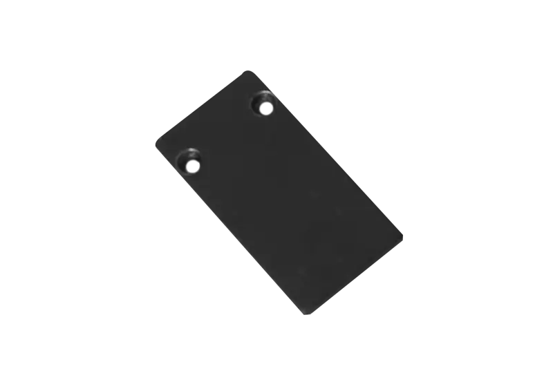 Terminal Trilho Magnetico Sobrepor Preto 30083 Romalux