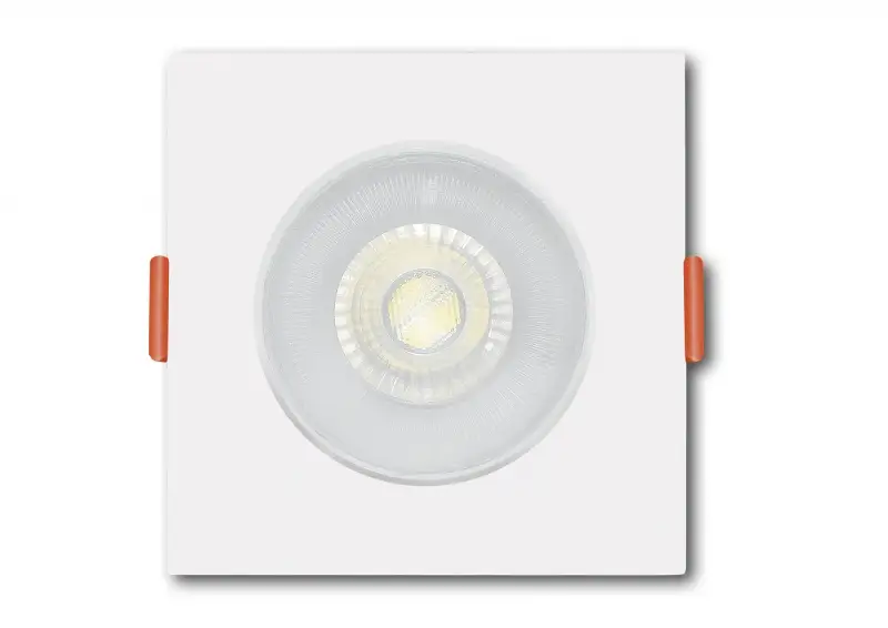 Spot Quadrado PAR20 Downlight 9W 6500K Bivolt 80129A Romalux