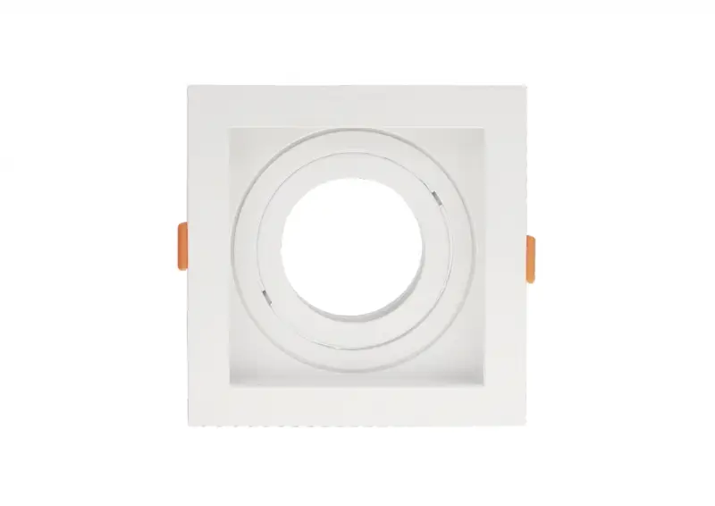 Spot Embutir Quadrado PAR20 Direcionável 13cm 30202 Romalux