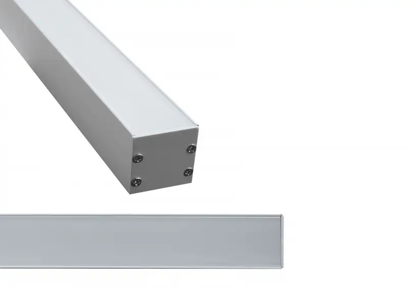 Perfil Aluminio Sobrepor Pendente por Metro 80143A Romalux