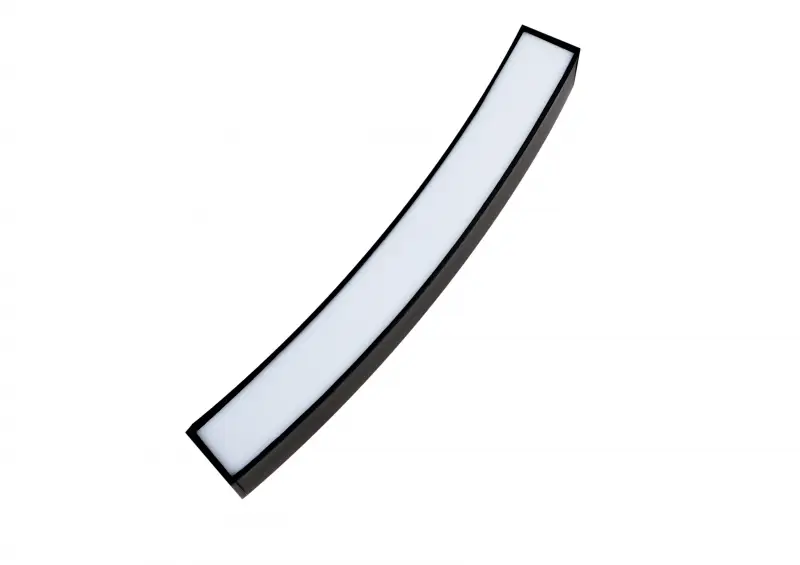 Luminaria Diffuser Trilho Curvo 6W 2700K 100cm 30154 Romalux