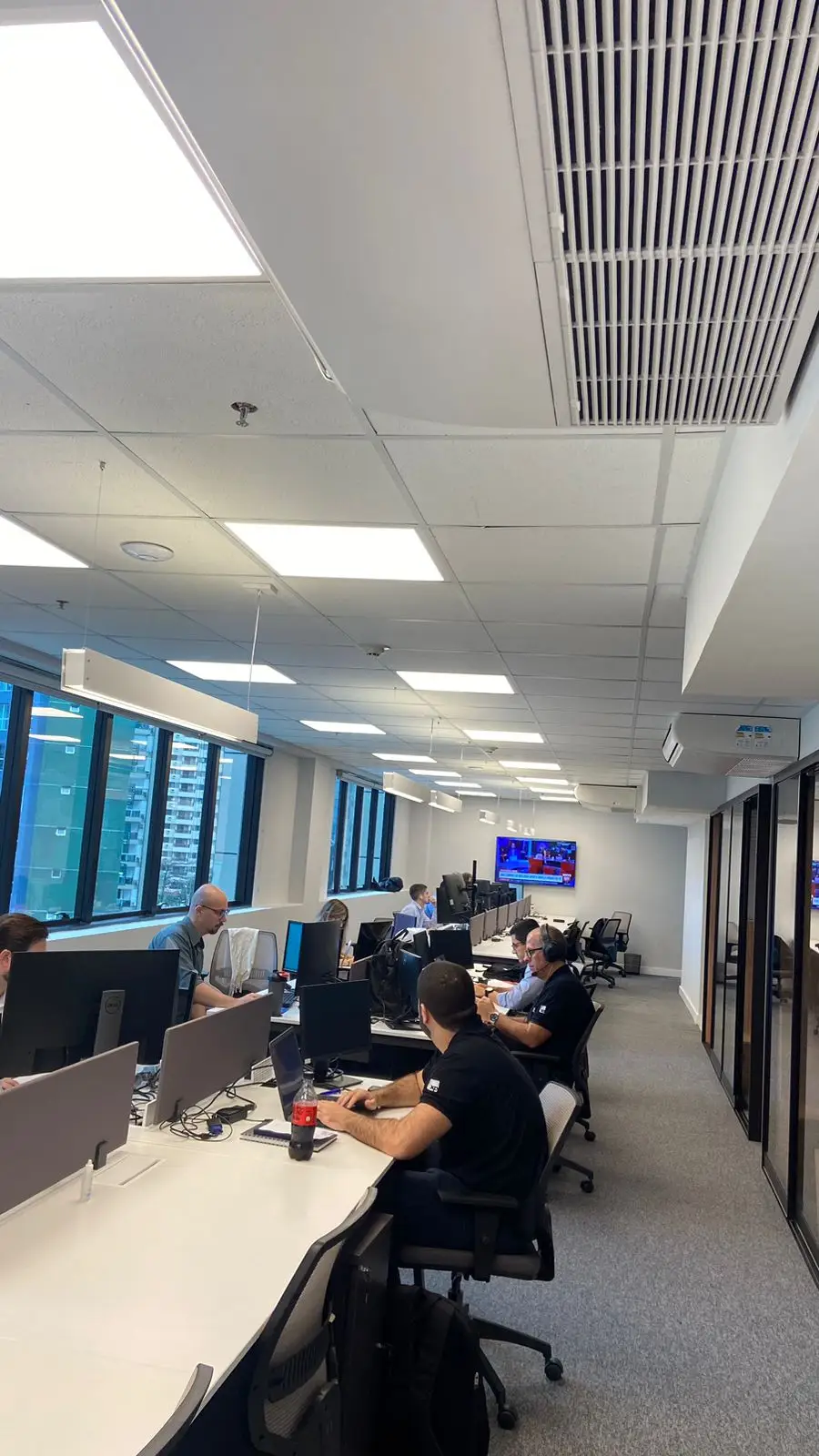 Pendente Luz Direta e Indireta Led 200cm 6724 All Lux