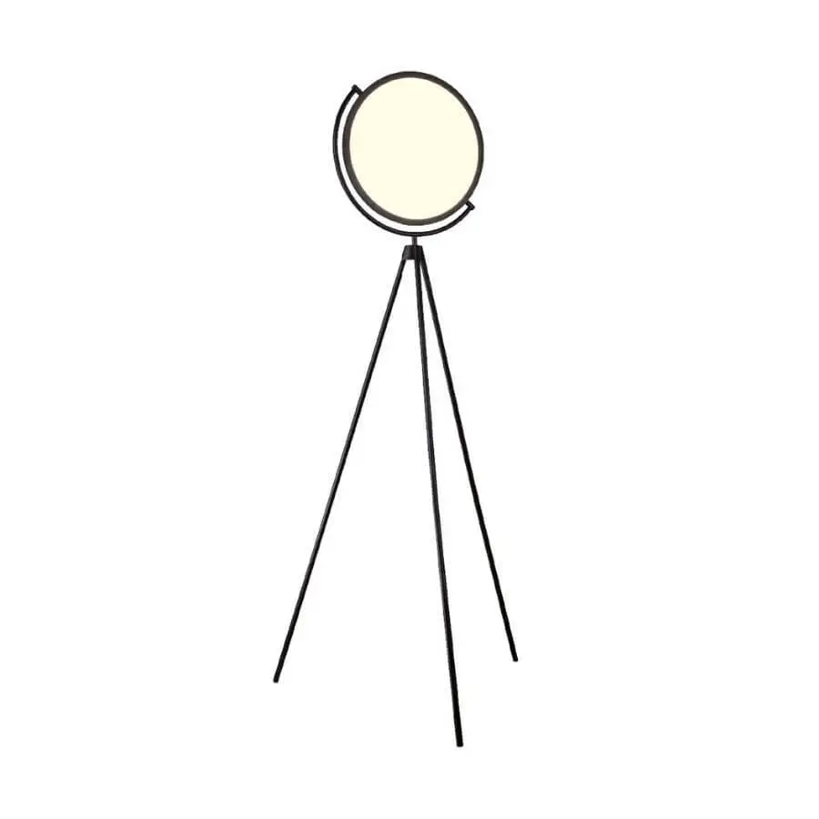 Luminária de Chão Led Preto 18W 3000K Project OR1206 Orluce 1