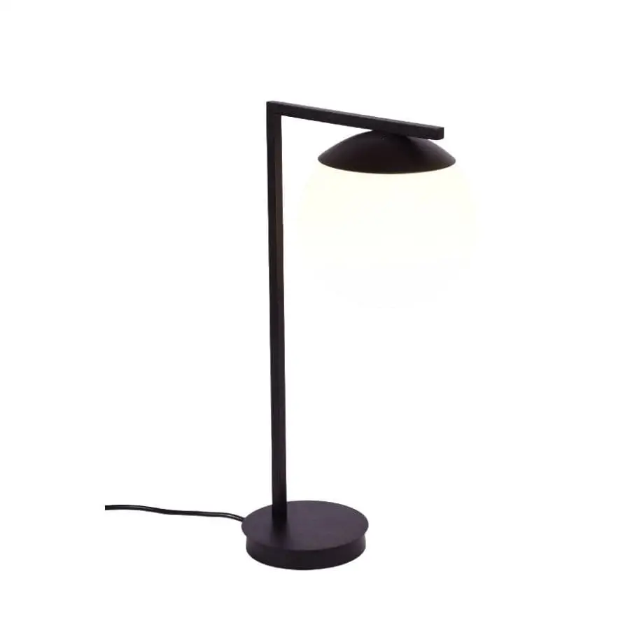 Abajur de Mesa Kellua Square Lâmpada E27 6040 Metal Domado