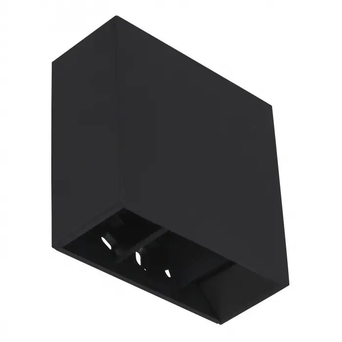 Arandela Led Facho Duplo Ajustavel 4W 3000K Preta 9681 Gaya