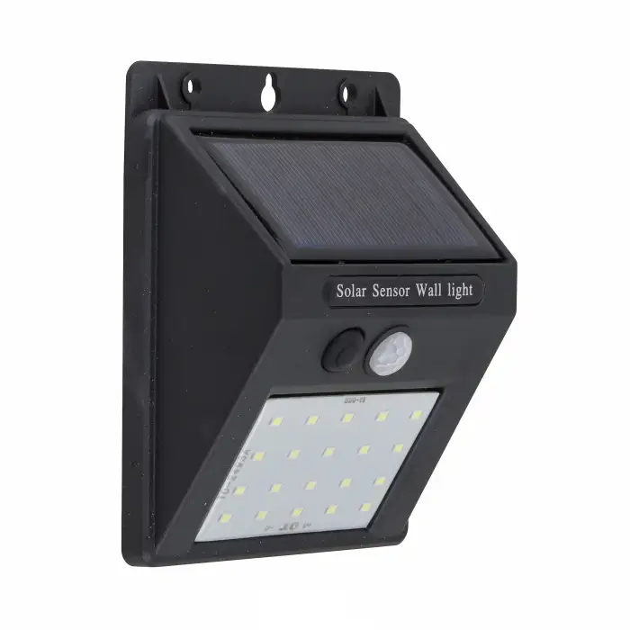 Luminaria Solar Balizador Led com Sensor 4W 3000K 9651 Gaya