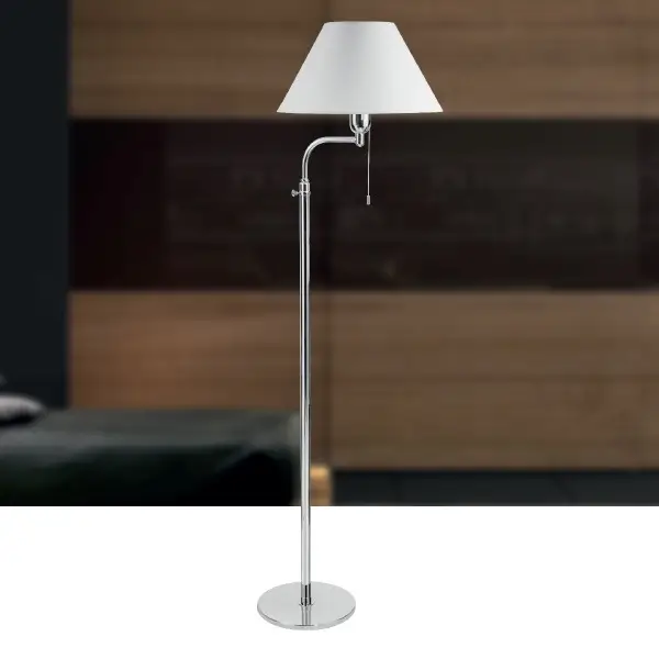 Coluna Britner Telescópica Haste Curva Latão Golden Art