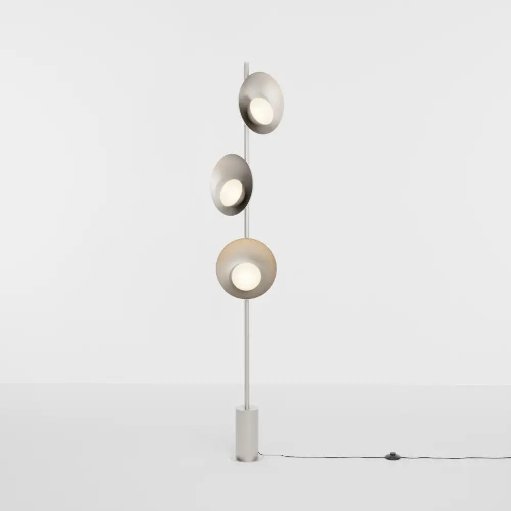Coluna Orvalho 3xLED Latão C1820-3LT-LED Golden Art
