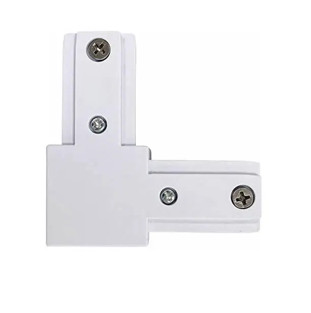 Kit 5 Junções para Trilho Elegance T1 Tipo L Branca Avant 1