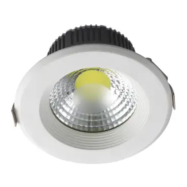 Kit 10 Luminarias de Embutir Redondo LD-006 10w 6400k Branco Ledos 1