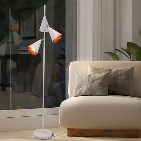 Luminaria de Chao Conos Mais 3 Cupulas 05315 Acend