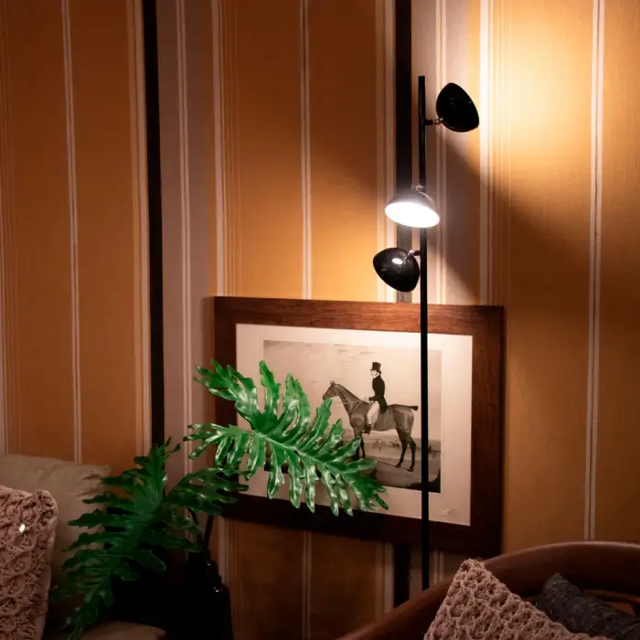 Luminaria de Chao Arqmulti Led 3 Cupulas 04591 Acend