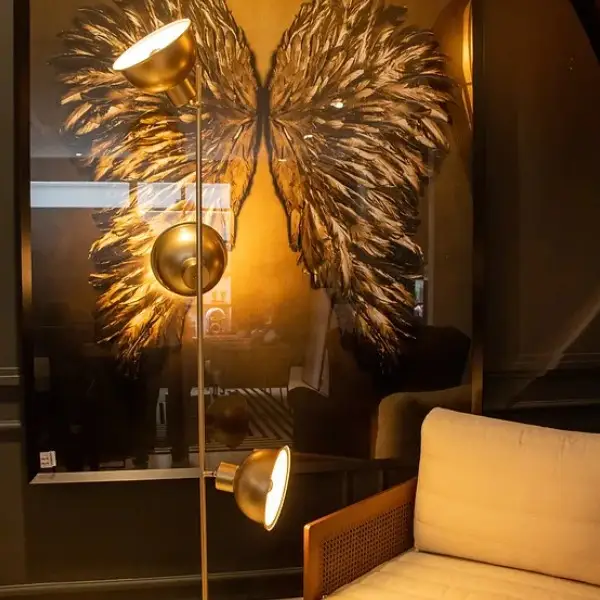 Luminaria de Piso Sancho Articulavel Cupulas 05908 Acend