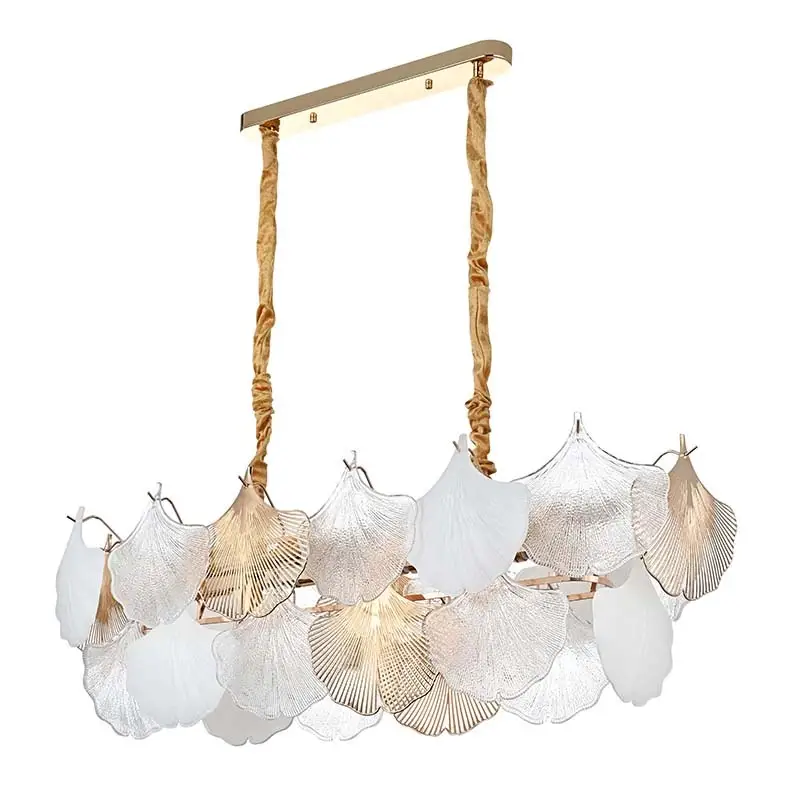 Lustre Musche Ori 90CM 36xE14 Ouro 2906 Nordecor