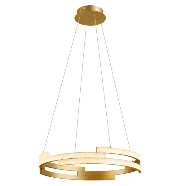 Pendente Hoop Redondo Moderno Led 78W 62cm PE-140 Mais Luiz