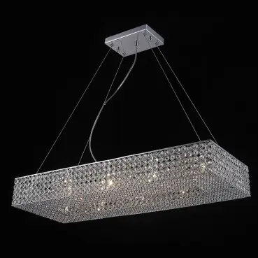 Luminaria Pendente PE-022 10 Lâmpadas 81cm Cristal Mais Luz 1