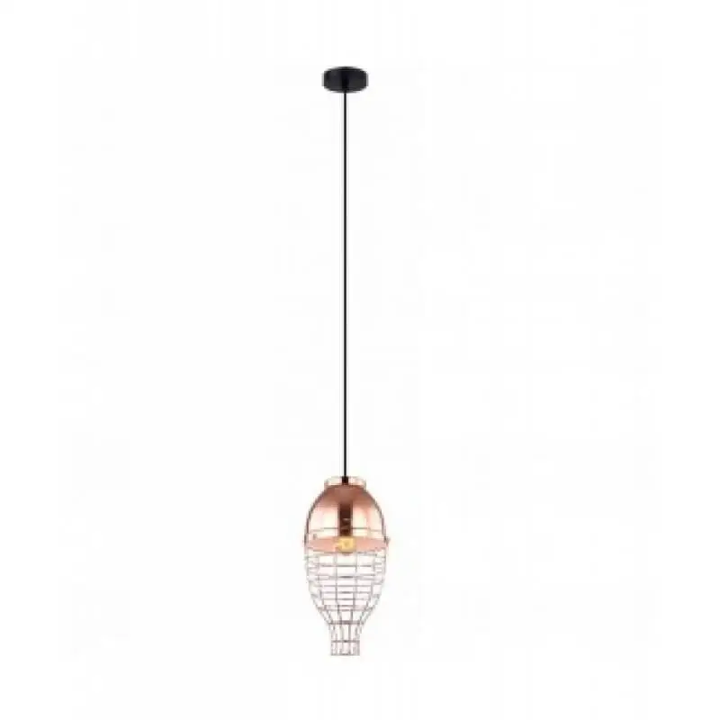 Luminaria Pendente PE-051 1 Lâmpada 21cm Bronze Mais Luz 1