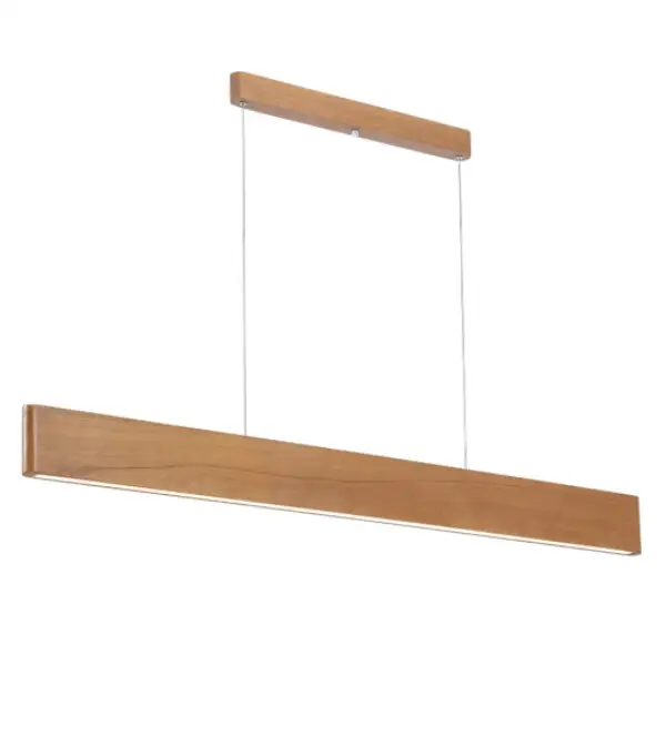 Pendente Led Integrado 18W 3000K 123cm 3088 Madelustre