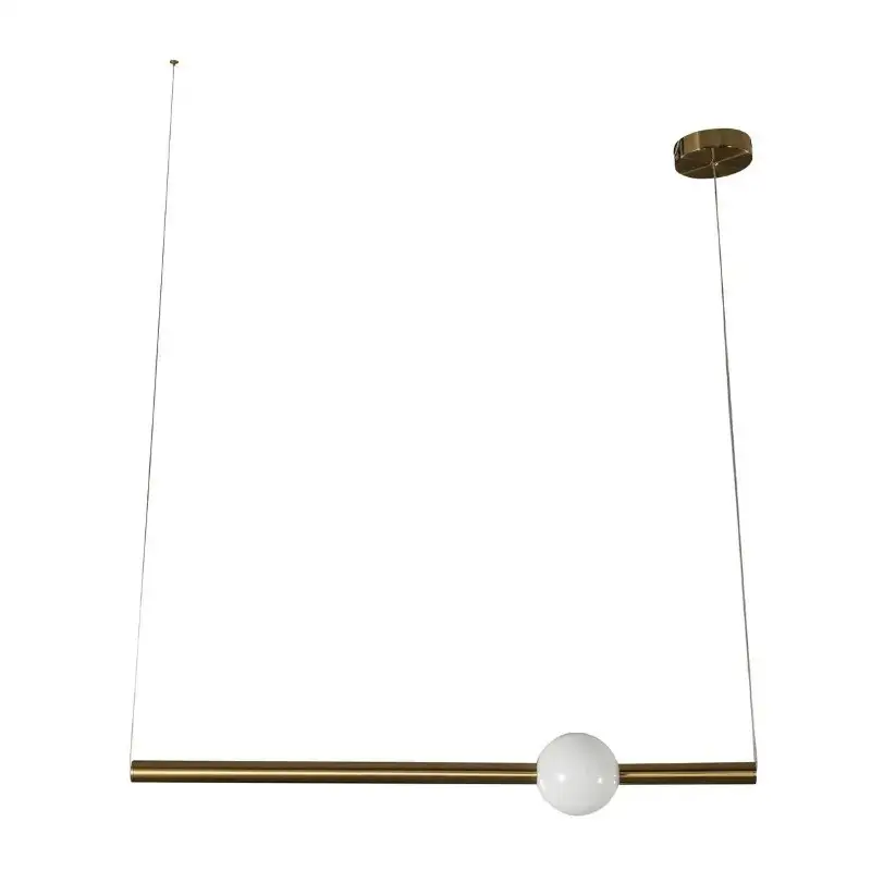 Pendente Tube Moderno Led 3,6W 2700K Bronze PE-105 Mais Luz