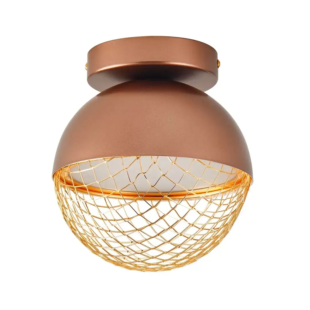 Plafon LED Rezi 18cm 12W Cobre Nordecor