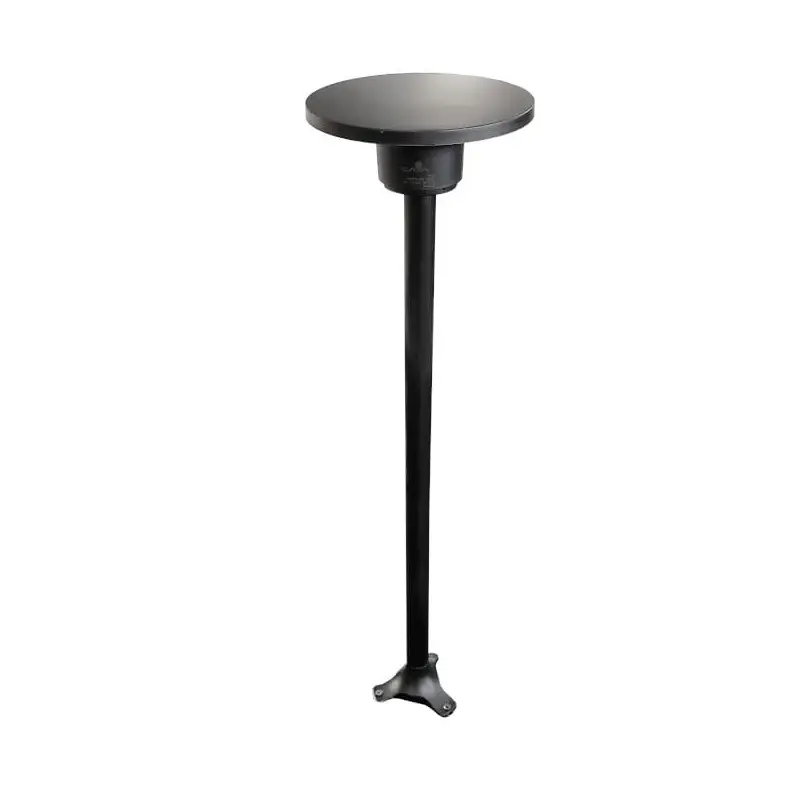 Poste de Jardim Eclipse Preto 12W 3000K 60cm 3147 Gaya