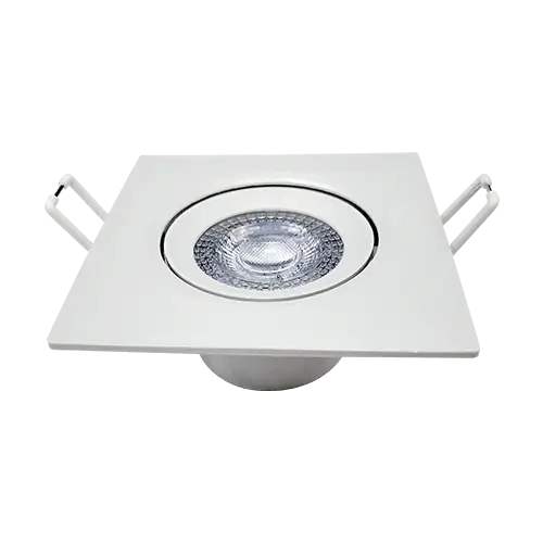 Kit 10 Spots Led Embutir Quadrado 6500K 3W Bivolt Avant 1