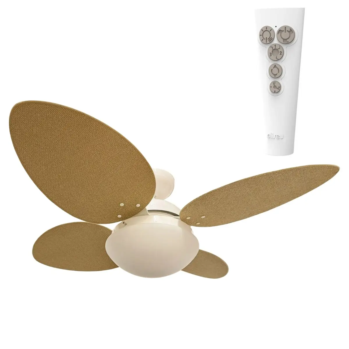 Ventilador Vime Natural Br Controle Remoto Aliseu