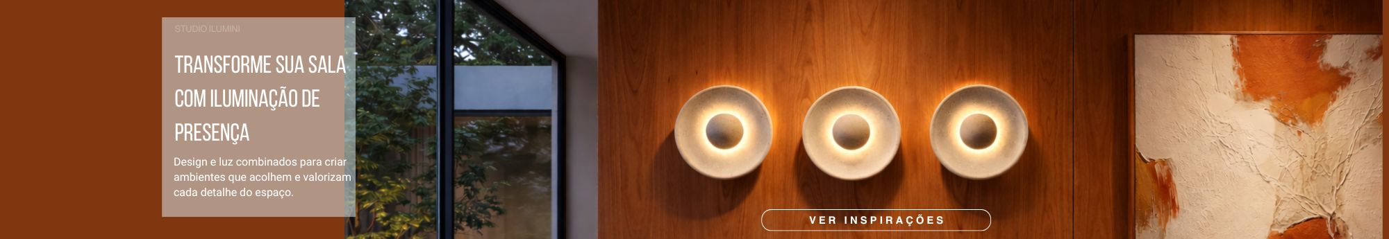 Transforme sua Sala com Iluminação de Presença