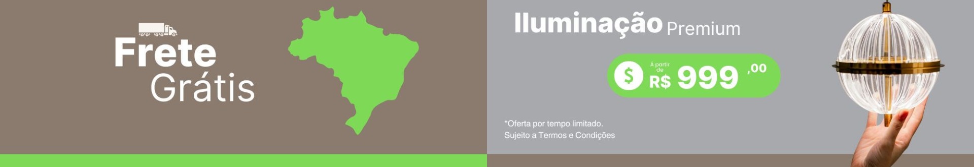 Frete Grátis para Todo Brasil