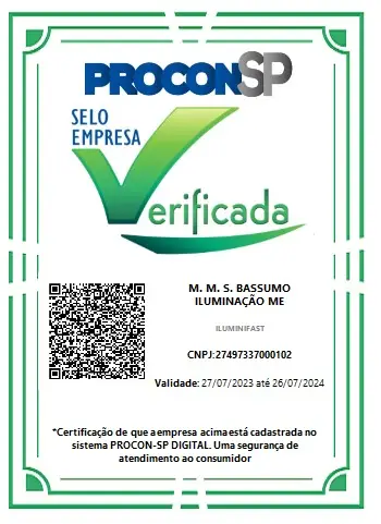 Loja Verificada Procon SP Ilumini